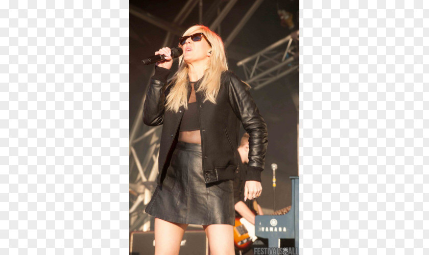 Ellie Goulding Clothing Leather Jacket Coat Fashion PNG