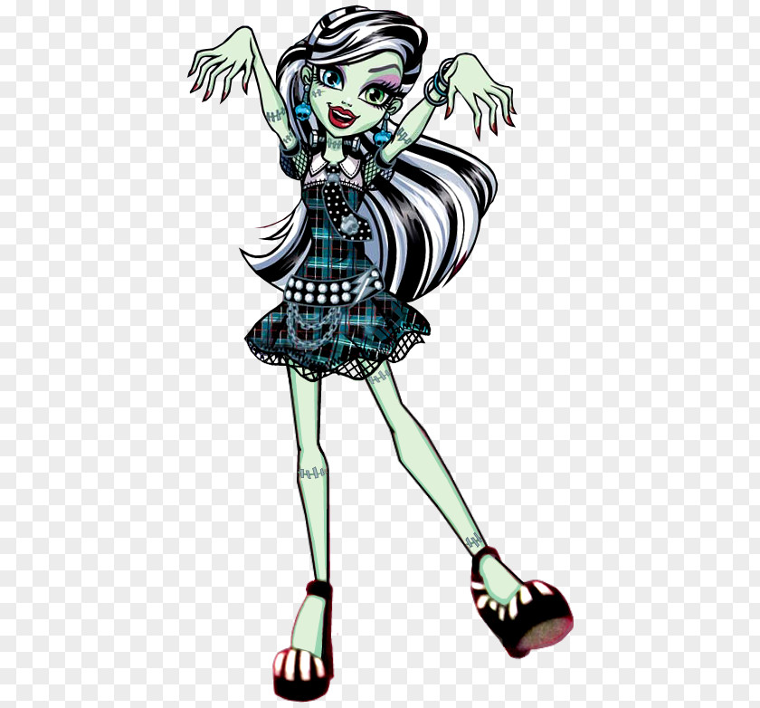 Frankie Stein Monster High Art PNG