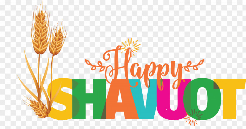 Happy Shavuot Feast Of Weeks Jewish PNG