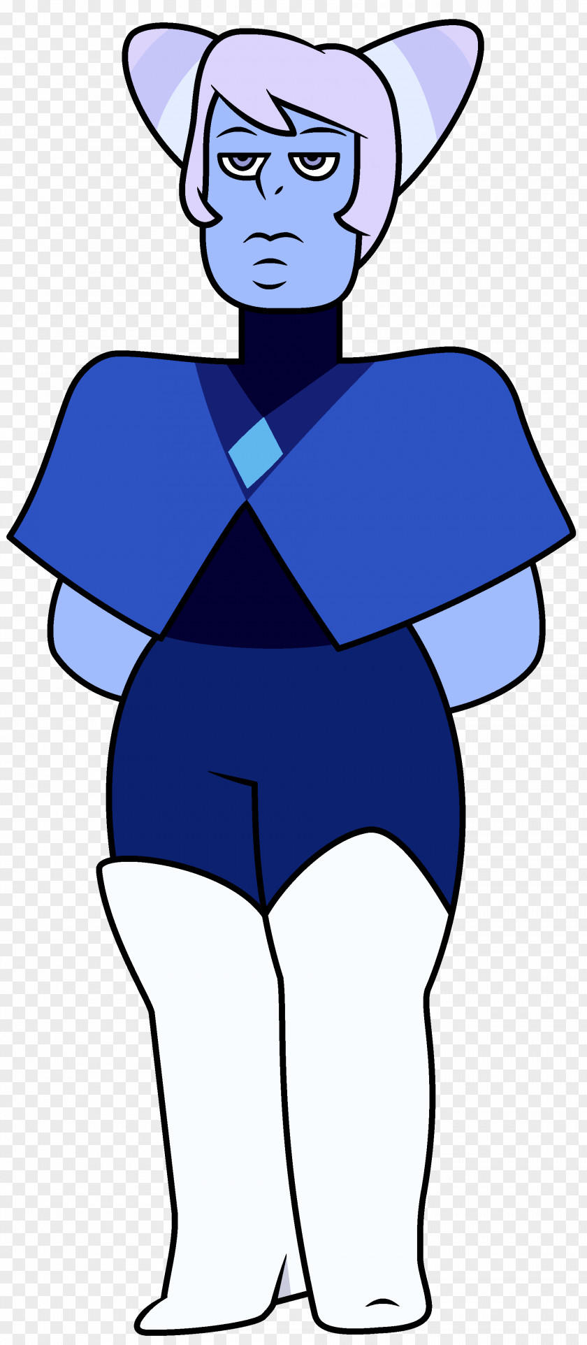 HOLLY Steven Universe Agate Blue Diamond Gemstone PNG