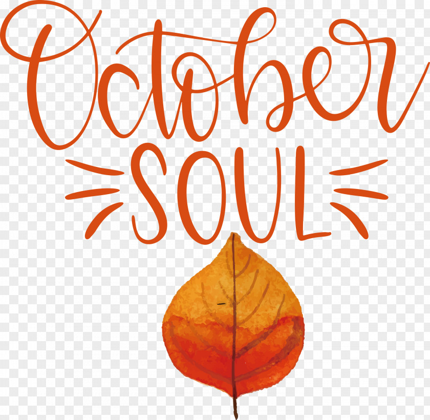 October Soul October PNG