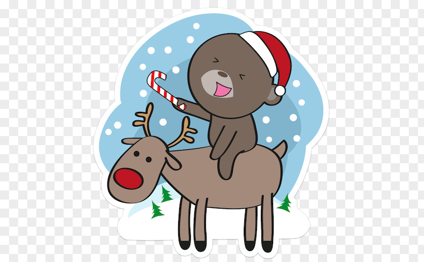 Reindeer Christmas Ornament Cattle Horse Clip Art PNG