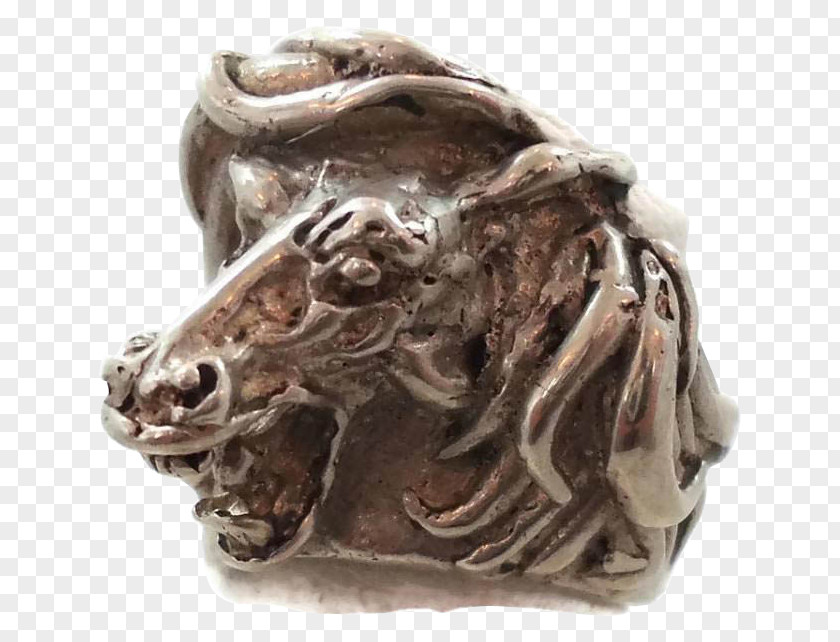 Silver Sculpture Stone Carving Snout PNG