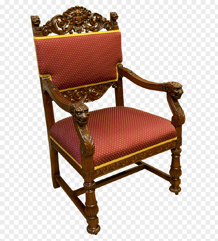 Throne Of God Chair Antique Furniture PNG