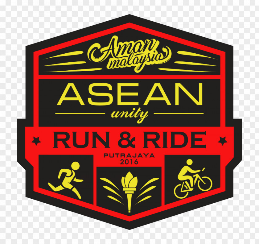 Asean Flag Logo Brand Label Signage PNG