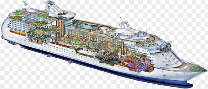 Cruise Ship MS Voyager Of The Seas Royal Caribbean International Cruises Oasis PNG