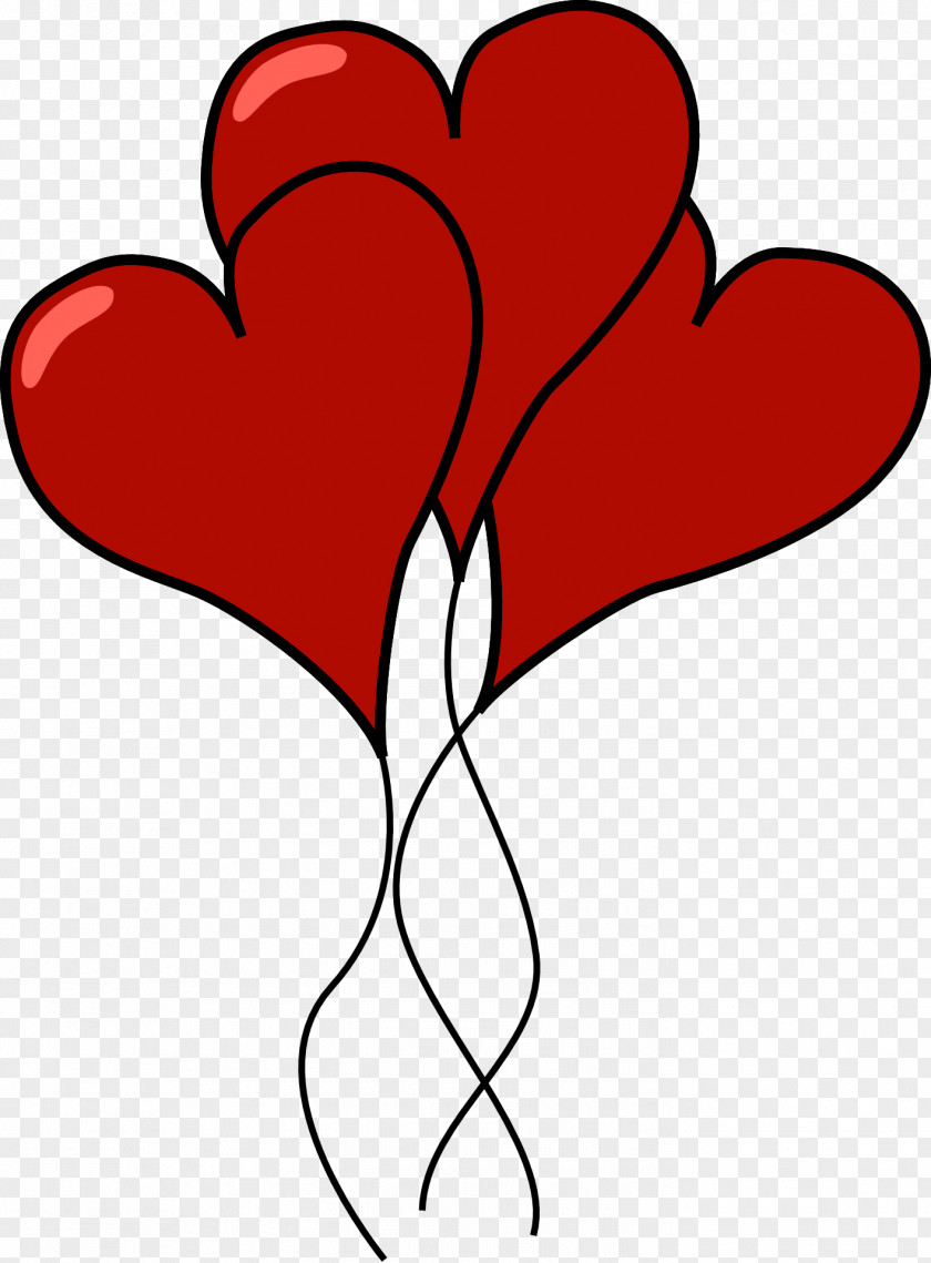 Heart Ballon Clip Art PNG