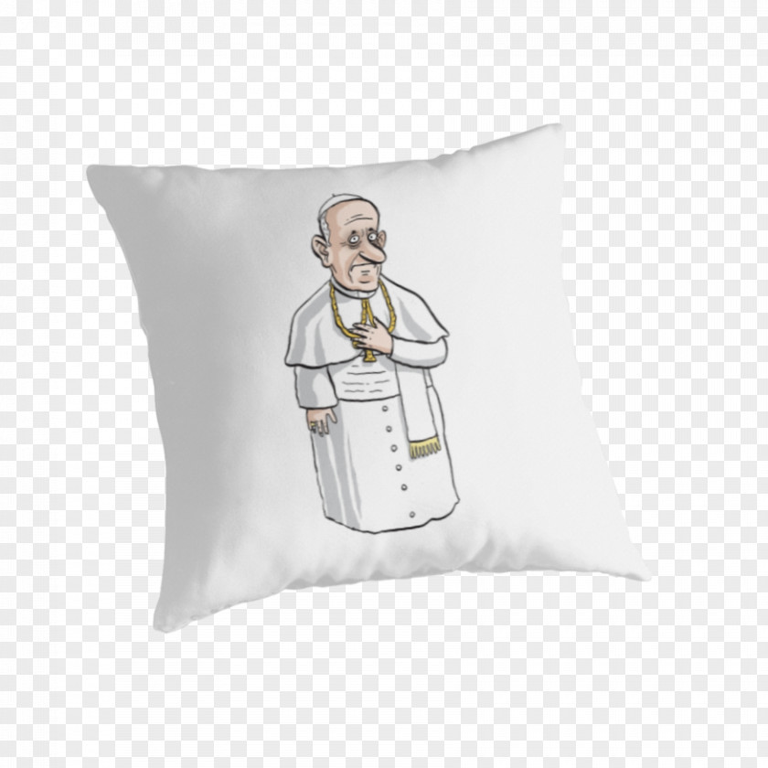Pope Francis Throw Pillows Textile Cushion PNG