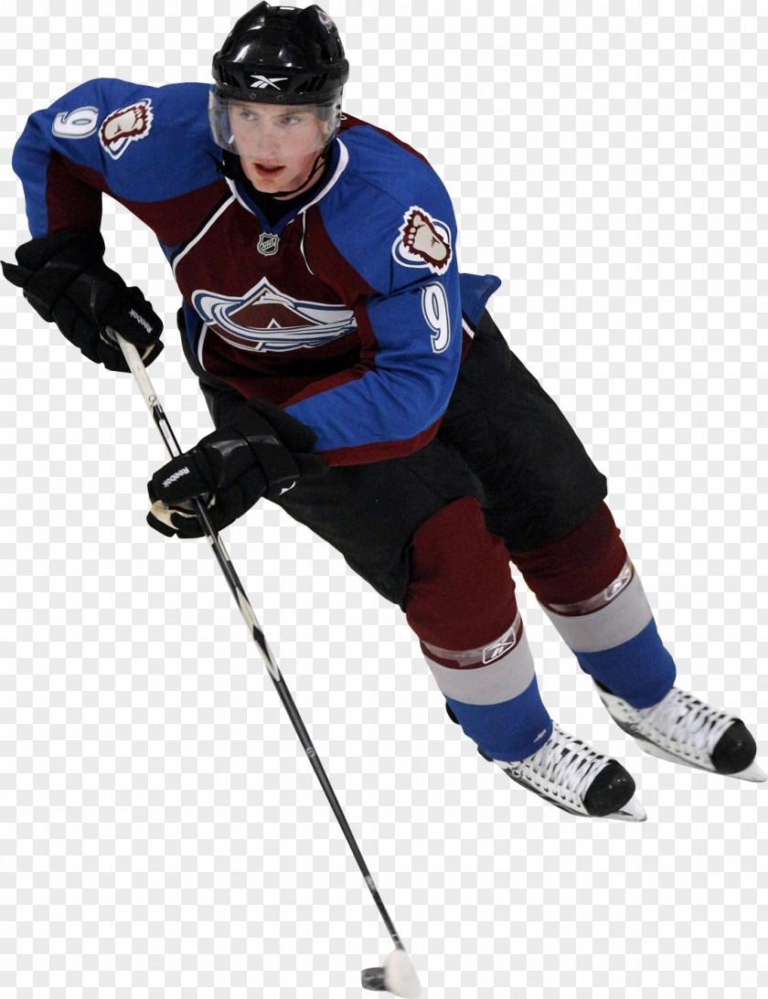 Alumni College Ice Hockey Protective Pants & Ski Shorts Colorado Avalanche Defenceman PNG