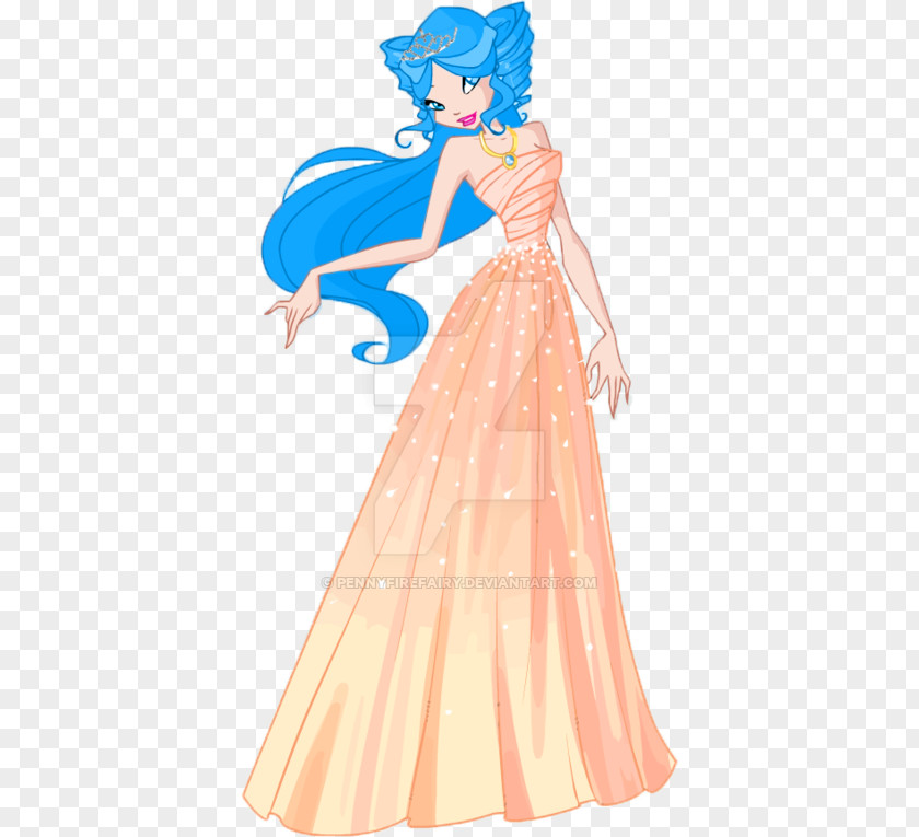 Fairy Ball Gown Art Costume Design Dress PNG