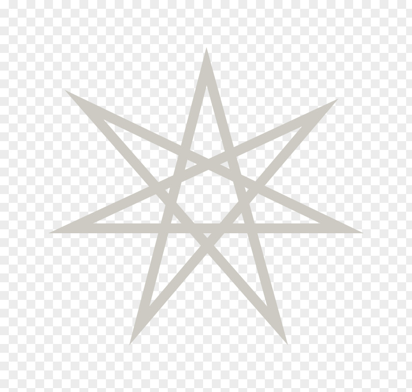 Heptagram Star Polygons In Art And Culture Symbol Heptagon PNG