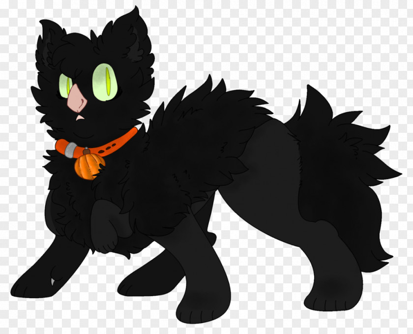 Kitten Black Cat Whiskers Demon PNG