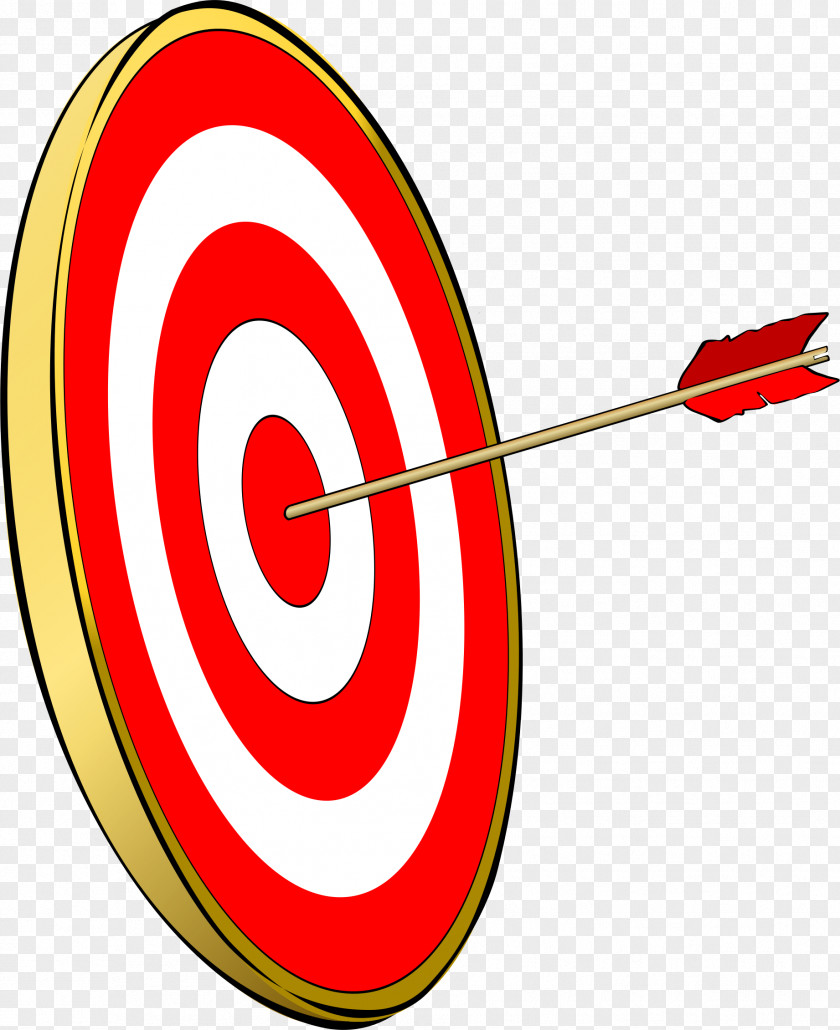 Red Bulls Eye Bullseye Animation Archery Shooting Target Clip Art PNG