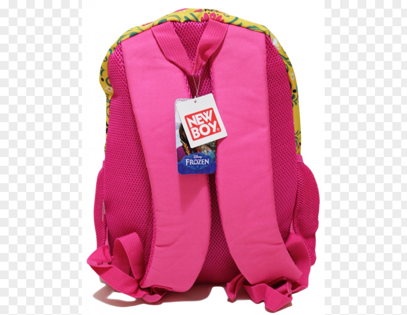 School Backpack Pink M RTV PNG
