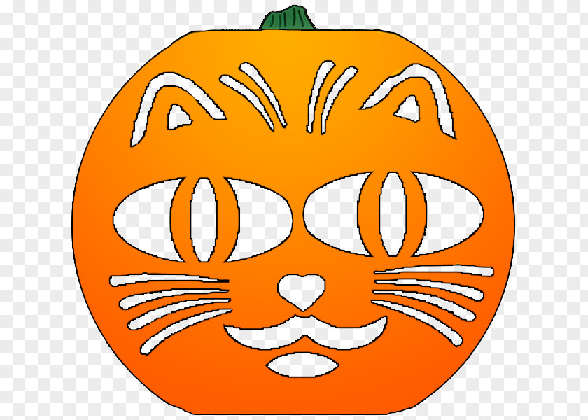 Mouth Banner Jack-o'-lantern Halloween Pumpkin Cat Mask PNG