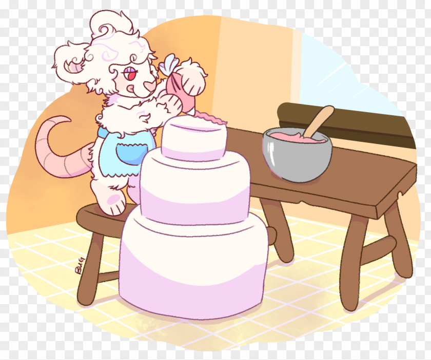 Play Animation Cake Background PNG