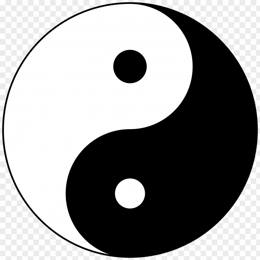 Yin Yang And Traditional Chinese Medicine Taijitu Taoism Clip Art PNG