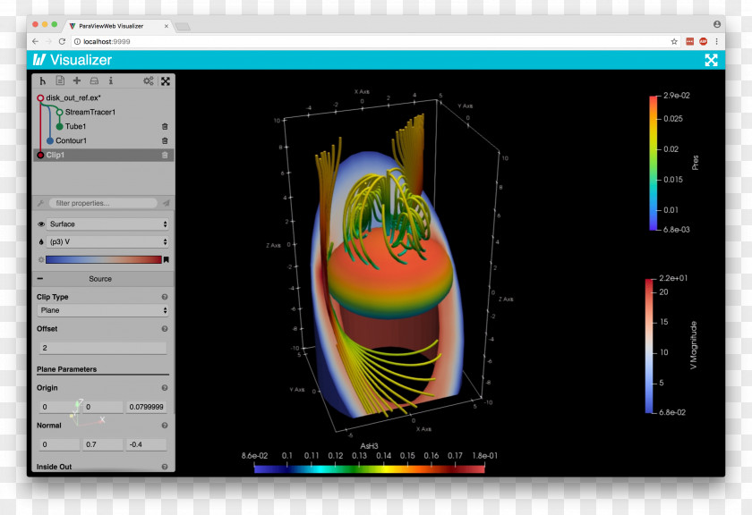 3dma Renderings VTK ParaView Computer Software Kitware Scientific Visualization PNG