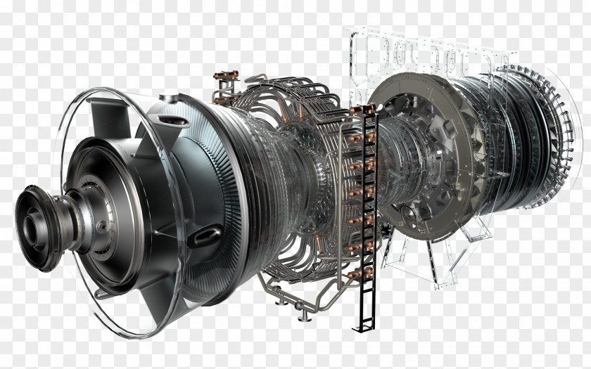 Gas Turbine General Electric LM6000 LM2500 PNG