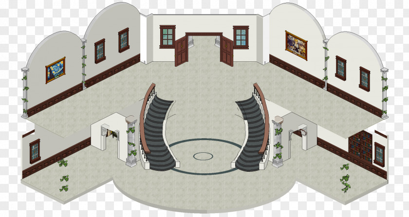 Hall Habbo Room Idea House PNG
