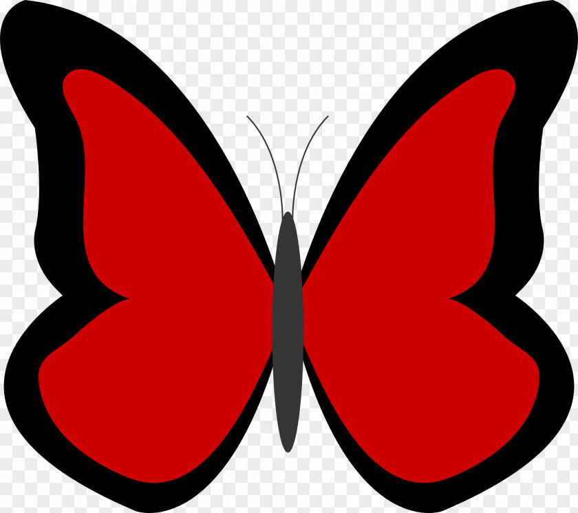 Red Cliparts Butterfly Brown Color Clip Art PNG