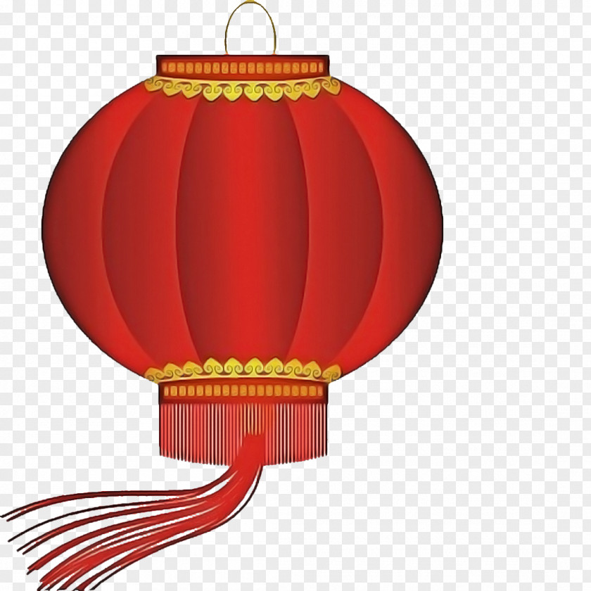 Sconce Holiday Ornament Chinese New Year Red Background PNG