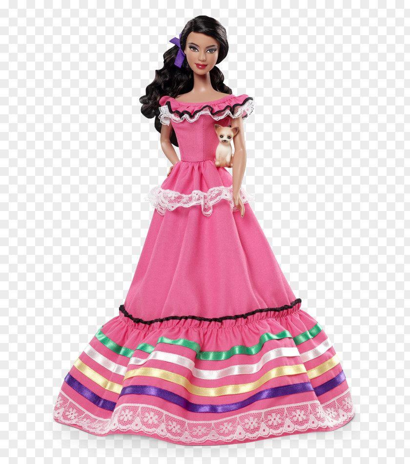 Animal Lace Barbie Doll Mexico Amazon.com Toy PNG