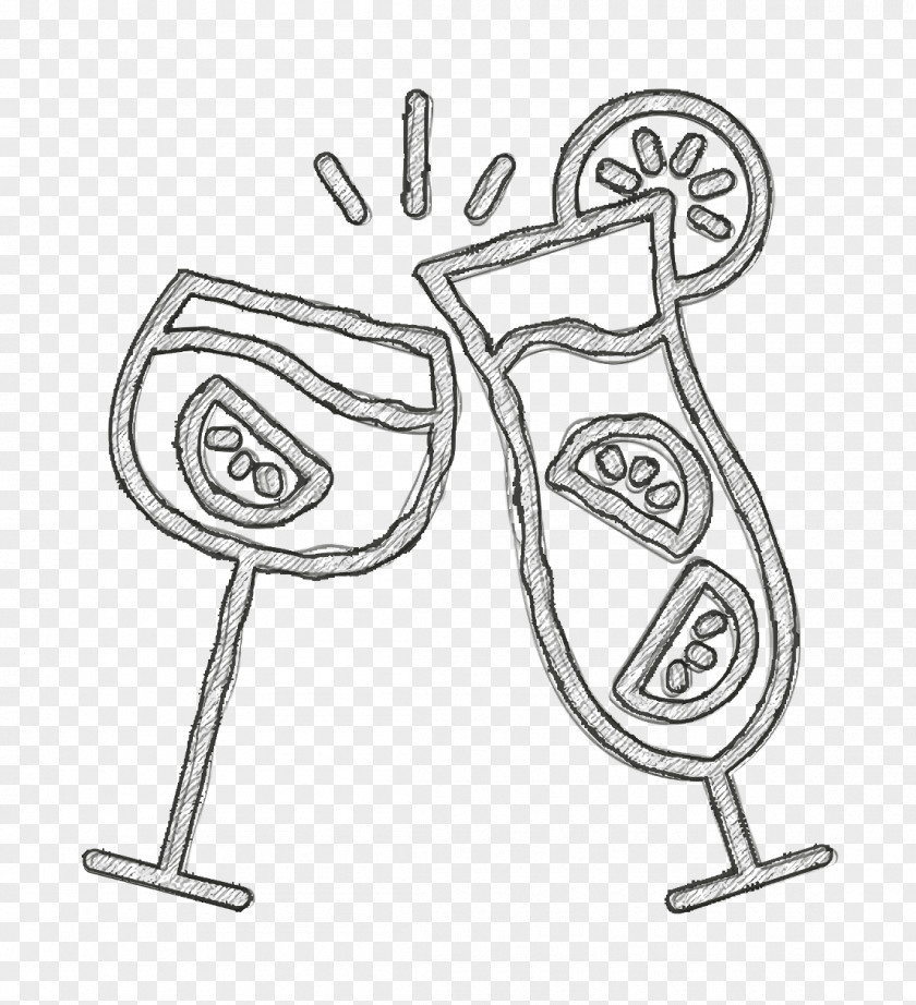 Cocktail Icon New Years Eve PNG