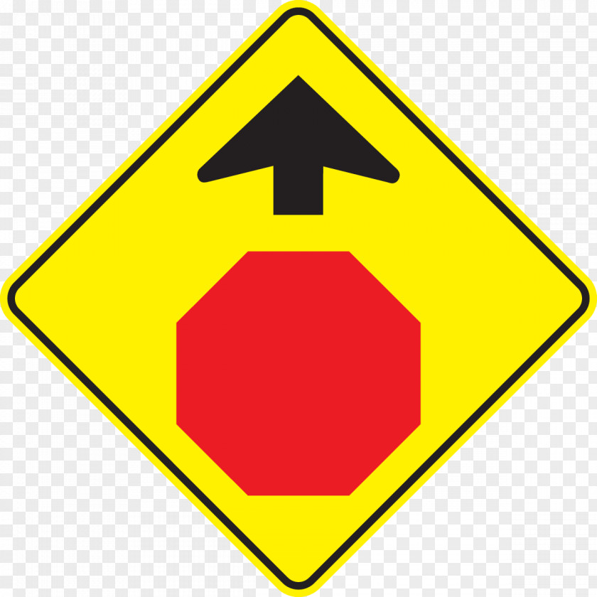Dg Sign Traffic Stop Warning Regulatory PNG