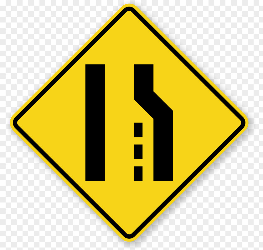 Road Traffic Sign Manual On Uniform Control Devices Warning Lane PNG