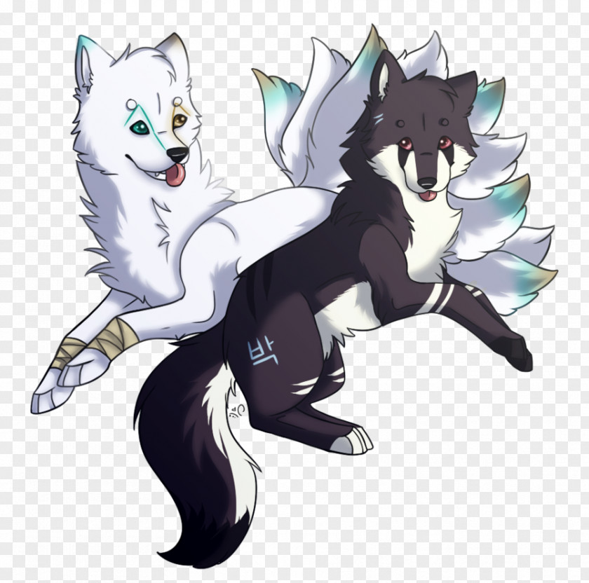 Together Forever Cat Dog Canidae Werewolf Illustration PNG