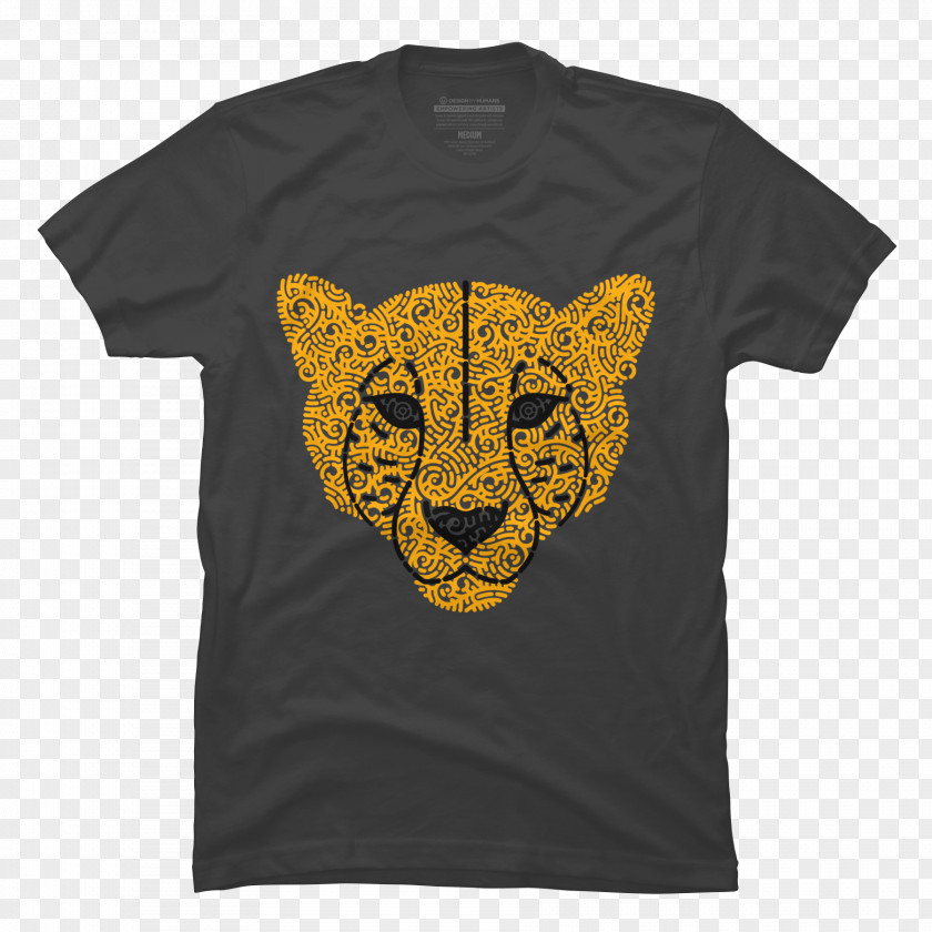 Cheetah T-shirt Sleeve Clothing Top PNG