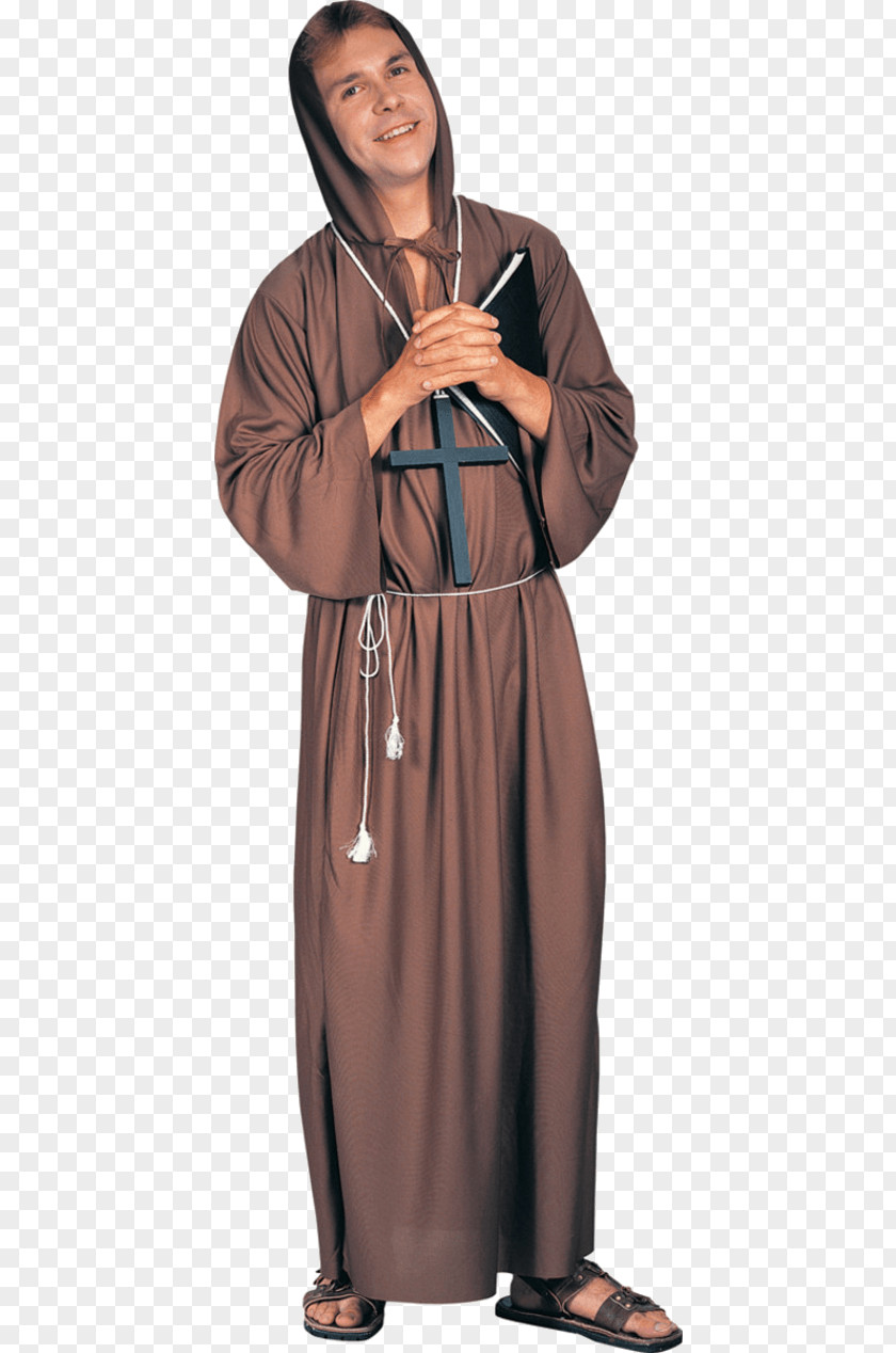 Monk Robe Costume Gown Religious Habit PNG