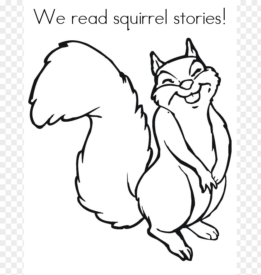 Picture Squirrel Coloring Book Rodent Adult Child PNG