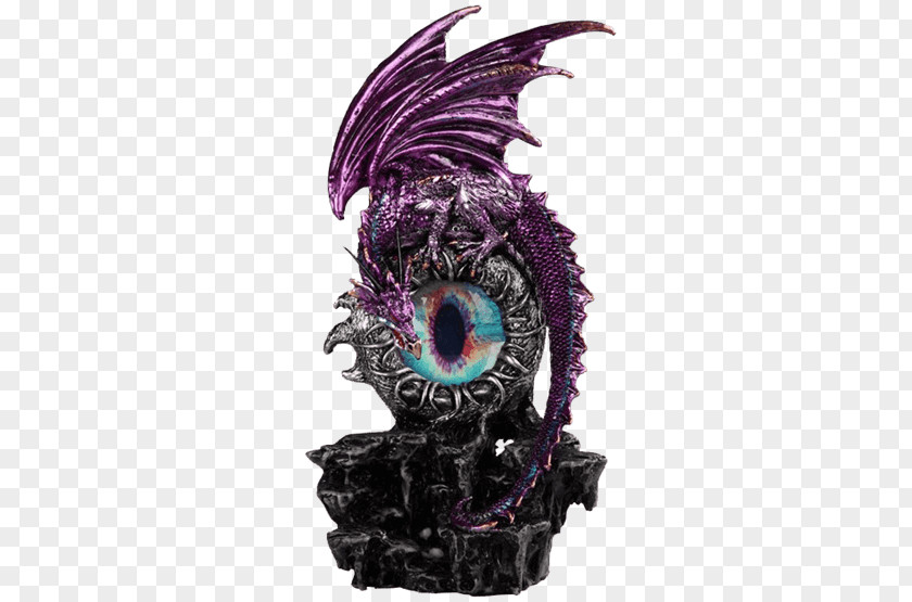 Purple Eye Figurine PNG