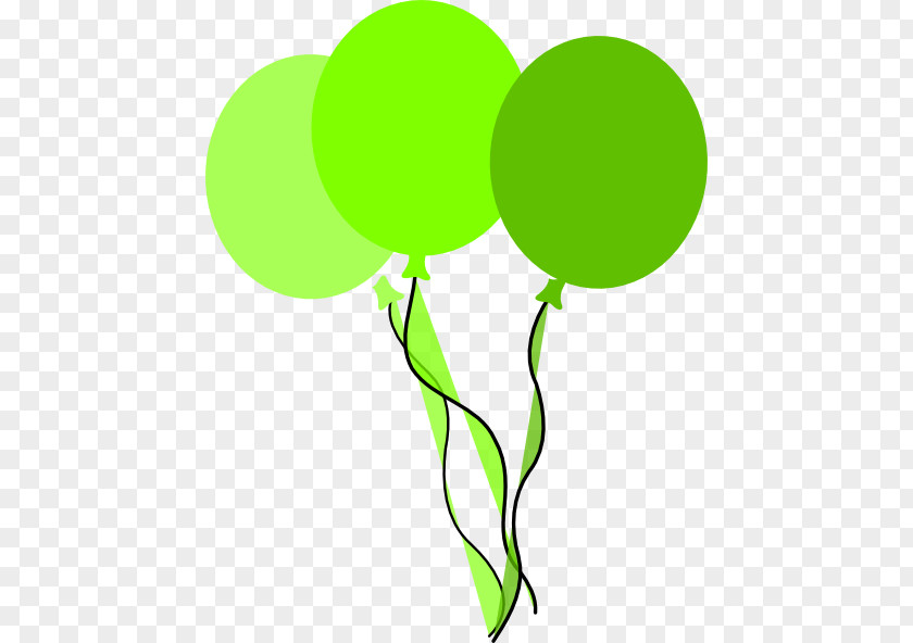 Streamer Balloon Birthday Clip Art PNG