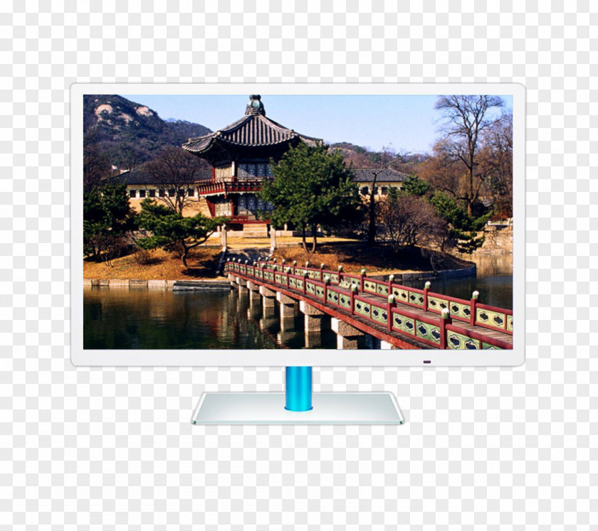 TV Set Gyeongbokgung Jeju Province Incheon International Airport Display Resolution Wallpaper PNG