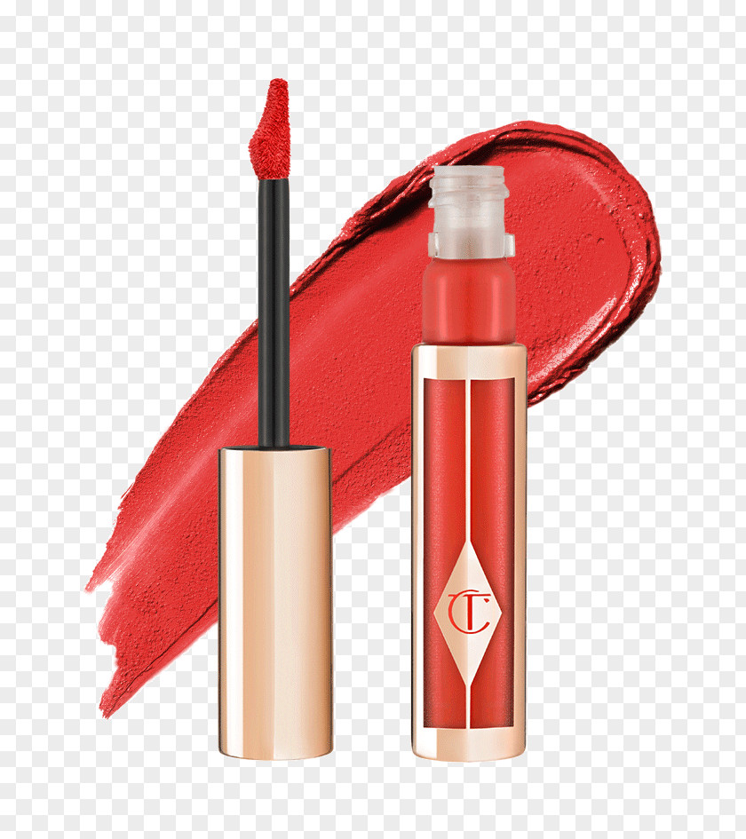 Walk Of Fame Lipstick Charlotte Tilbury Hot Lips Lip Stain Cosmetics PNG