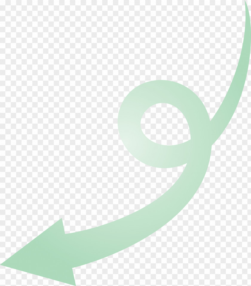 Curved Arrow PNG