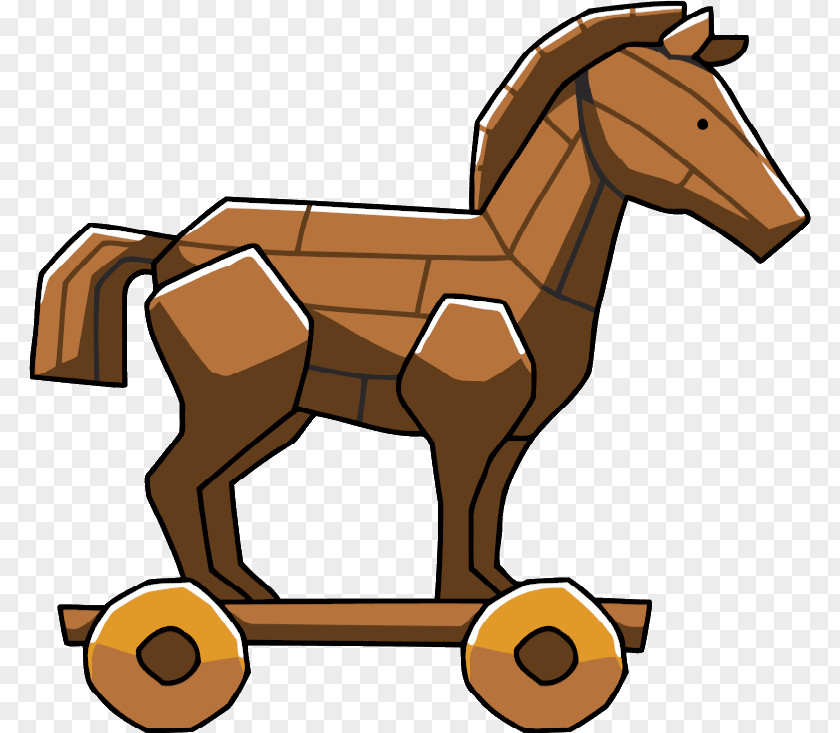 Mane Sorrel Horse Cartoon PNG