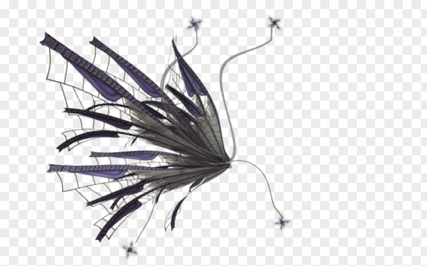 Purple Butterfly Fairy Wing Digital Art DeviantArt PNG