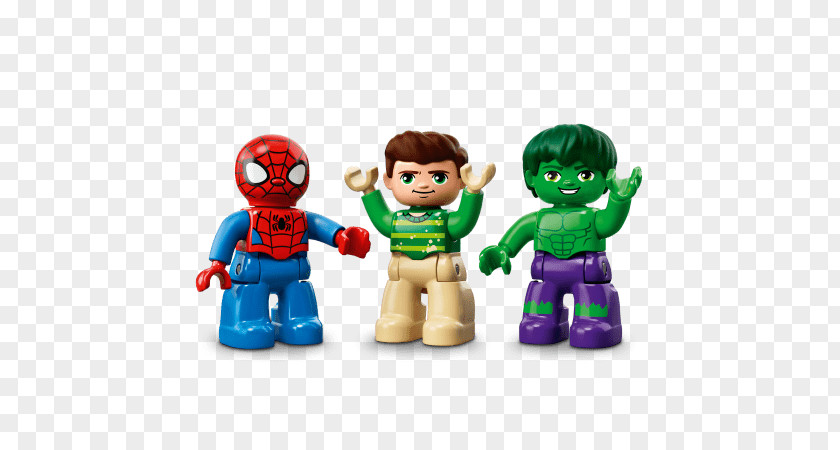 Spider-man LEGO 10608 DUPLO Spider-Man Spider Truck Adventure Hulk Toy PNG