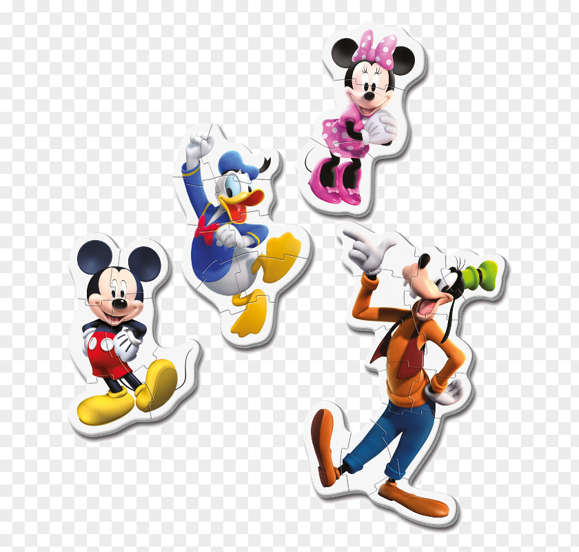 Mickey Mouse Jigsaw Puzzles Minnie Trefl Toy PNG