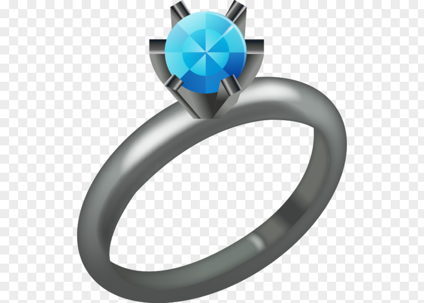On The Ring Emoji Wedding Sticker PNG