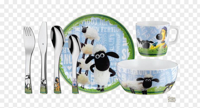Shaun The Sheep Cutlery Tableware WMF Group Place Mats PNG