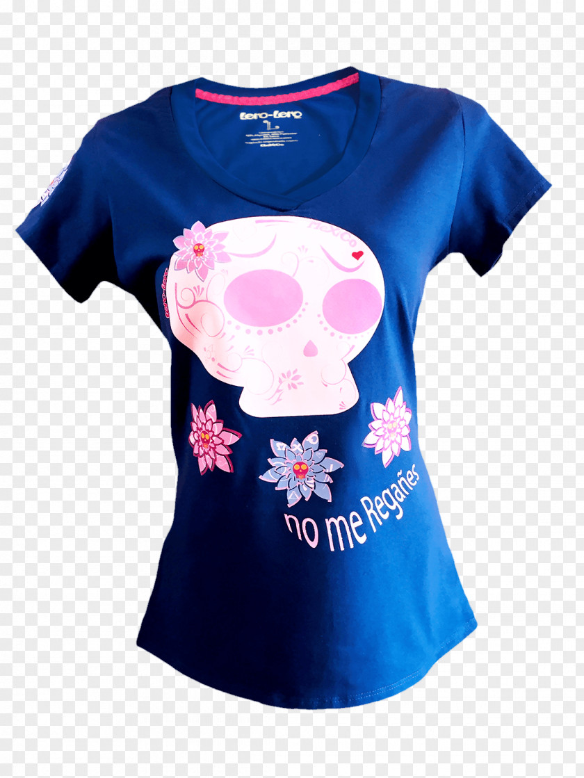 T-shirt Blue Clothing Sleeve Fashion PNG