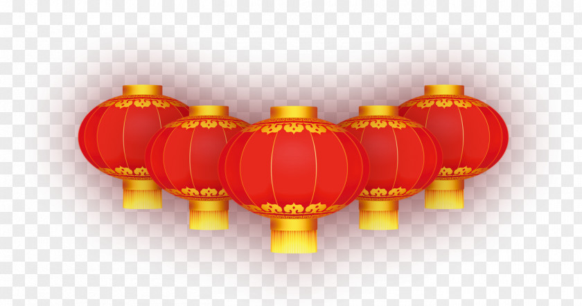 A Row Of Lanterns Lantern Lighting Flashlight PNG