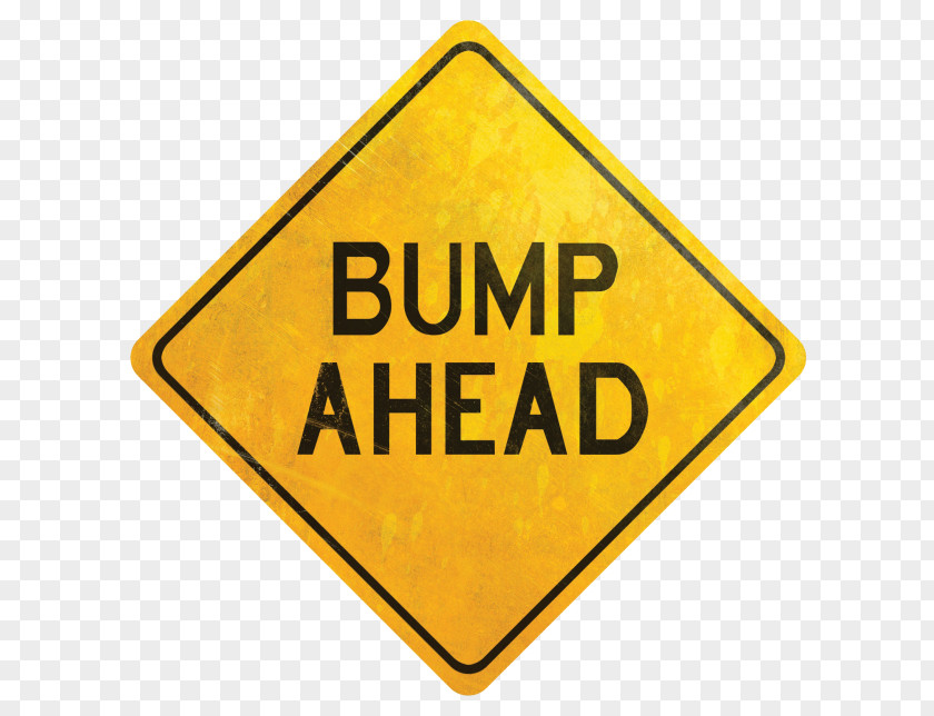 Bumpy Road Ahead Traffic Sign Image Information Safety PNG