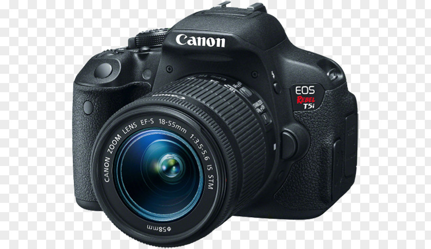 Camera Canon EOS 700D 1200D Digital SLR EF-S 18–55mm Lens PNG