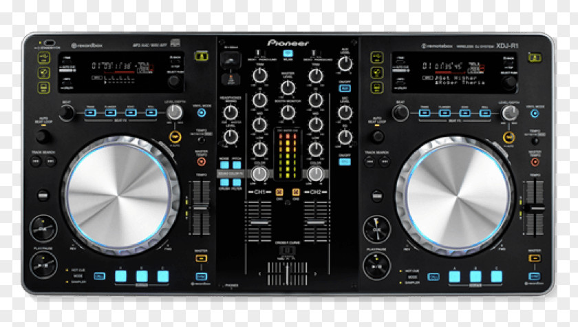 Dj Machine Disc Jockey DJ Controller Pioneer XDJ-R1 Audio Mixers PNG